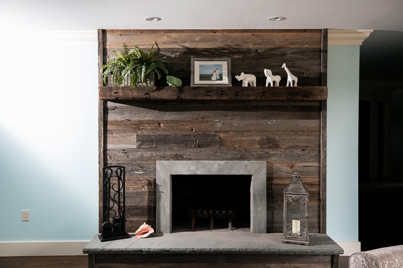 fireplace redesign