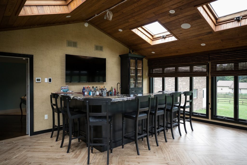 in home bar designed