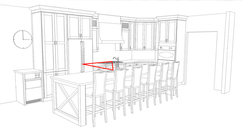 The Kitchen Work Triangle Our Two Cents Mariotti Building Products