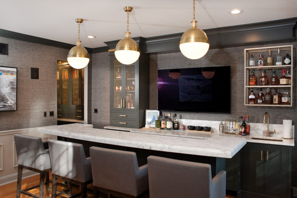 New Trend Turn Your Formal Dining Room into a Bar