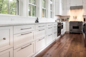 White inset kitchen cabinet drawers