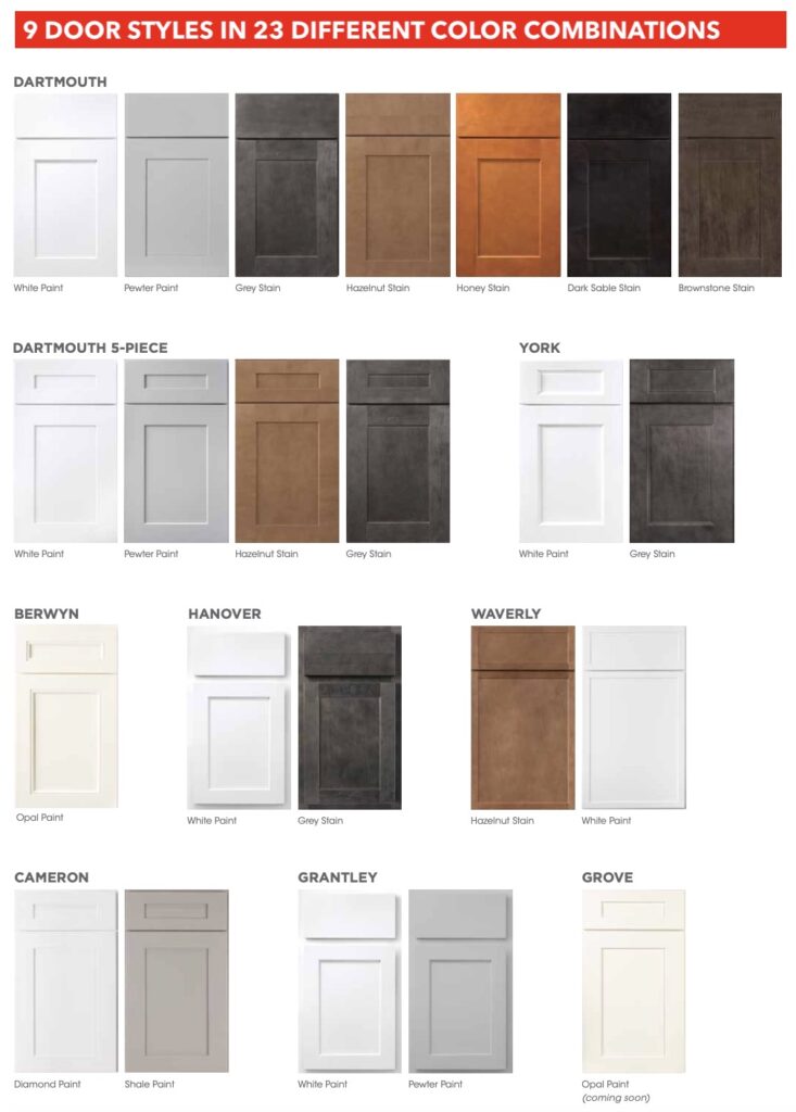 Cabinet Choices