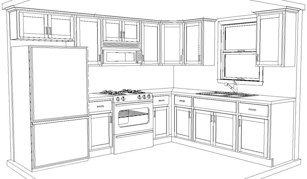 A $6,700 Kitchen Layout