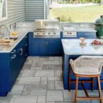 Shaker Outdoor Kitchen Remodel in Mountain Top, PA