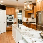 Traditional Kitchen Design in Moosic, PA Townhouse